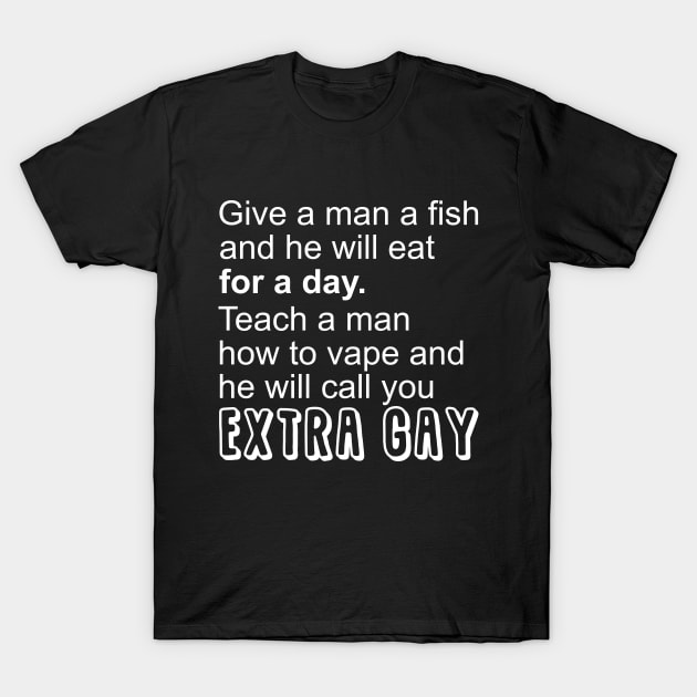 Give a man a fish T-Shirt by giovanniiiii